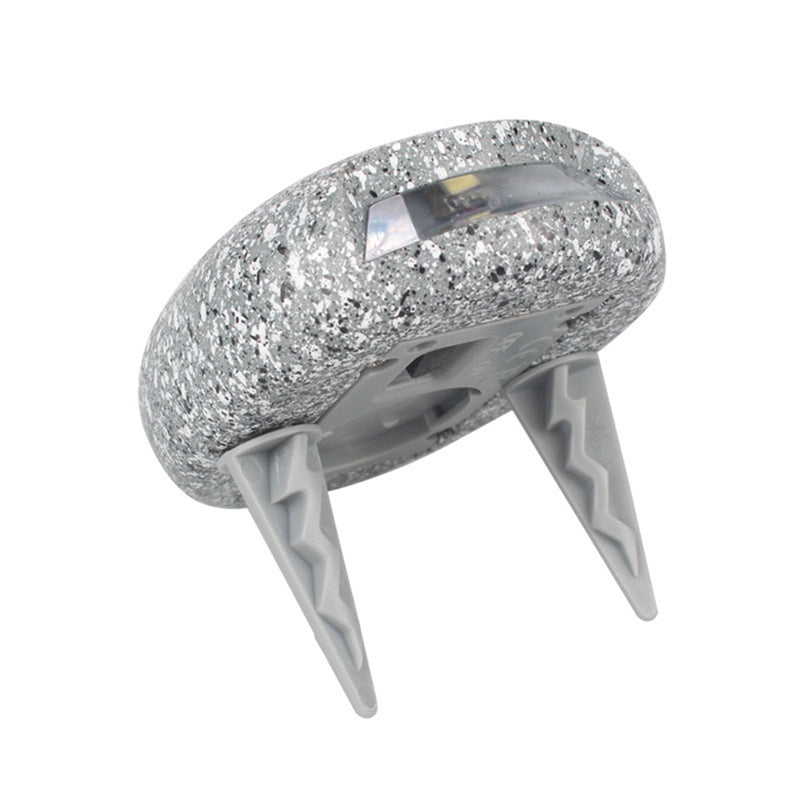 Solar Powered Buried Stone Under Ground Lamp Waterproof Home Garden  Light