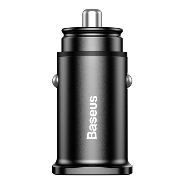 Baseus Dual QC3.0 Ports Fast Car Charger With LED Light For Samsung S9 Oneplus 6T Xiaomi Mi8 Huawei