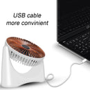 KCASA 210 Rotation Air Circulation Fan Mute Desktop Fans Cooler Atmosphere Convection Ventilation Electric Fan for Home Office