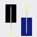 50 Pieces 3.2 Inch Black and Blue Ink Ballpoint Pen Replacement Refills Smo T3L7