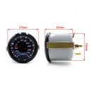 Black 3.75 Inch RPM Tachometer Tacho Gauge Auto Car Meter Light DC 12V Shoc