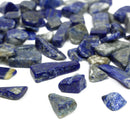 50g Blue Loose Natural Lapis Lazuli Crystal Rock Rough Stone Decoration