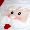 2Pcs/Set Xmas Mr and Mrs Santa Claus Kitchen Dining Dinner Table Chair Back