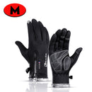 Winter Warm Outdoor Sports Gloves Fleece Windproof Non-slip Touch Screen Ski Riding Motorcycle Gloves Skiing Gloves