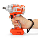 580Nm 4000rpm LED Cordless Motor Electric Brushless Impact Wrench for DIY General Building Car Repairing Engineering Adpated To Makita Battery