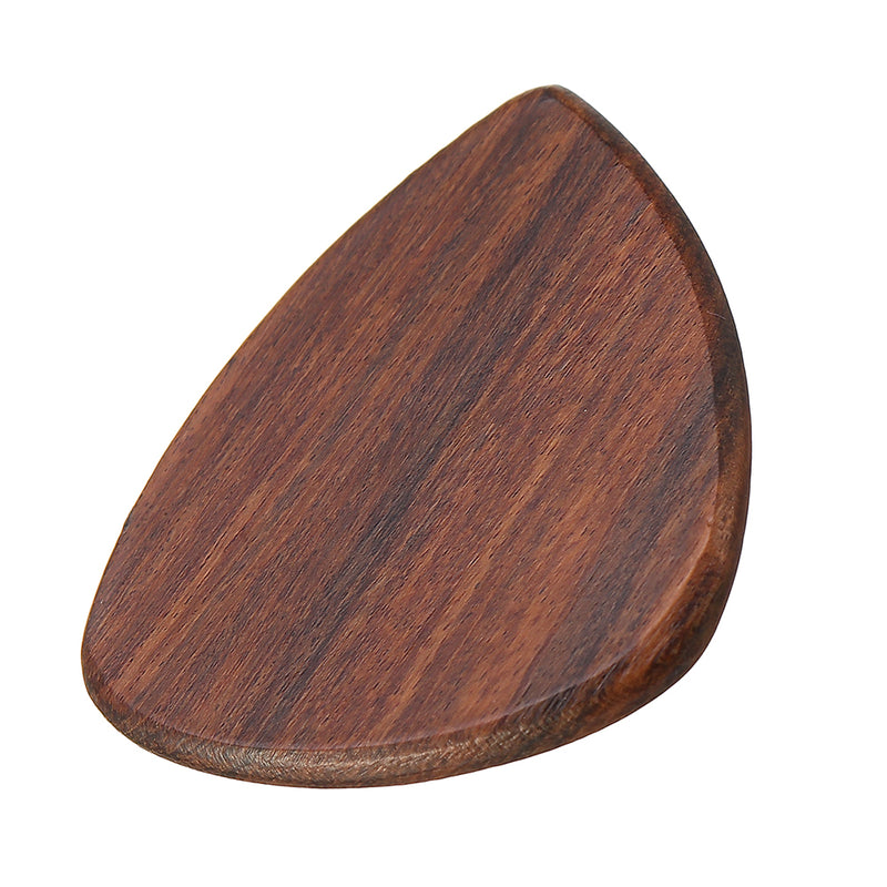 4Pcs Wooden Plectrums Guitar Picks with Box for Guitar Bass Banjo Instrument
