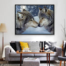 5D DIY Diamond Painting "Lover Wolf" Embroidery Full Square Diamond Cross S