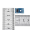 5pcs AT24C08 Module I2C Interface EEPROM Storage Module Erasable Programmable Read only Memory Card Smart Car Accessories