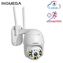 INQMEGA 1080P 360 PTZ 8 LED Waterproof IP Camera H.264 HD Night Version Motion-Detection Home WIFI Camera Baby Monitors
