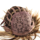 Stylish Highlight Synthetic Wig Natural Curly Hair Capless Side Bang