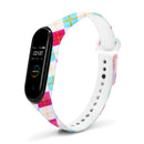 Color Pattern Watch Strap Watch Band for Xiaomi Miband 3 Mibnad 4 Strap