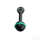 HOOZHU S19 24.5 Aluminum Clip 3" Single Ball Head Connecting Flashlight Arm Bracket Support for Div