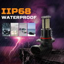 2Pcs H11 LED Fog Light Bulbs DRL 3200 Lumens Super Bright 84-SMD 12V 24V H8