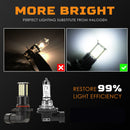 2Pcs H11 LED Fog Light Bulbs DRL 3200 Lumens Super Bright 84-SMD 12V 24V H8