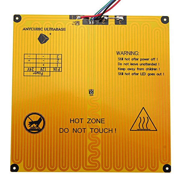 Anycubic 240x220x5.5mm Ultrabase Platform With Heated bed For 3D Printer