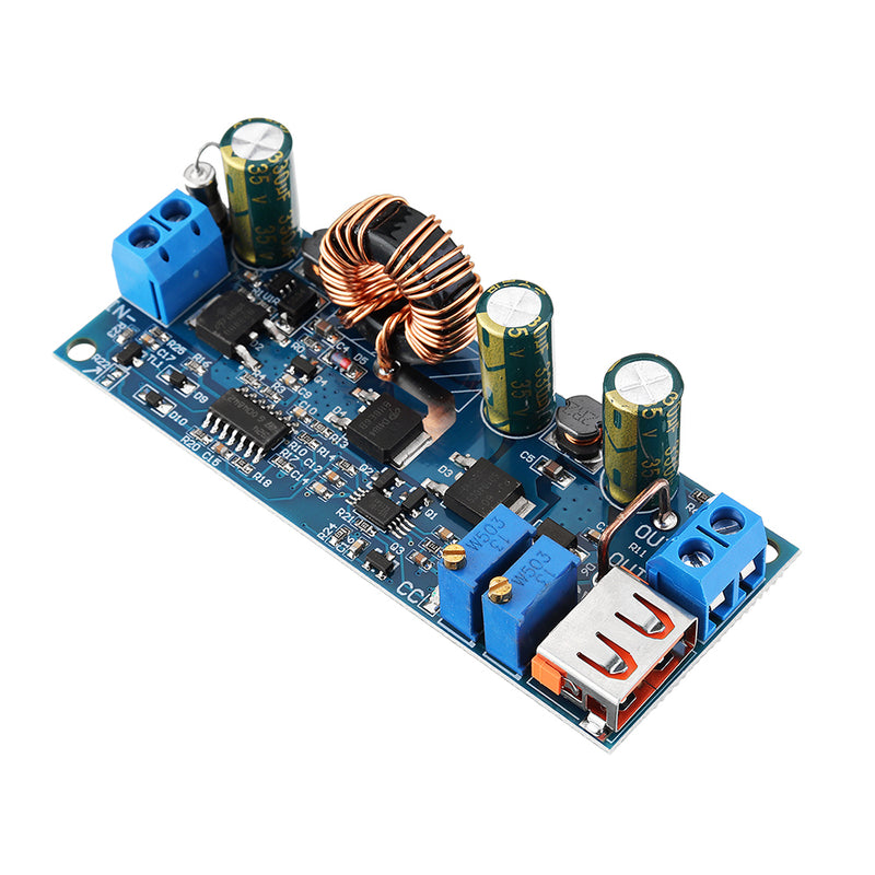 DC-DC 5V to 12V24V USB Boost Module 45W-80W Adjustable Power Supply Module 3.7V 18650 Lithium Battery