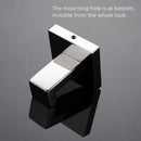 Stainless Steel Double Towel Hooks Modern 2-Piece Square Towel Hook Set Rob