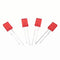 500pcs 2*5*7mm Square LED Red Light-emitting Diode 2X5X7 LED Diode