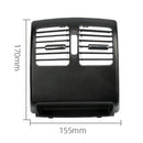 Car Rear Center Console A/C Air Vent Outlet Grille Cover for Mercedes Benz