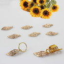 Hair Braid Dreadlock Beads Cuffs Clips Braid Spiral Braid Hair Extension fo E4Q3
