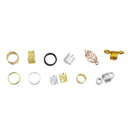 Hair Braid Dreadlock Beads Cuffs Clips Braid Spiral Braid Hair Extension fo E4Q3