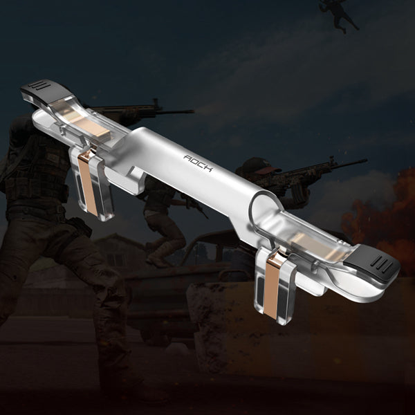 ROCK Transparent Gamepad Game Controller Joysticks Game Trigger Fire Button For Mobile Phone Tablet