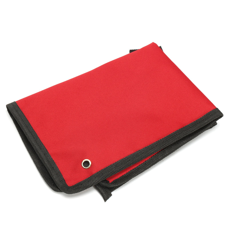 Canvas Roll-up Storage Pouch Tools Storage Bag 8/10/14 Pocket Spanner Wrench Organizer