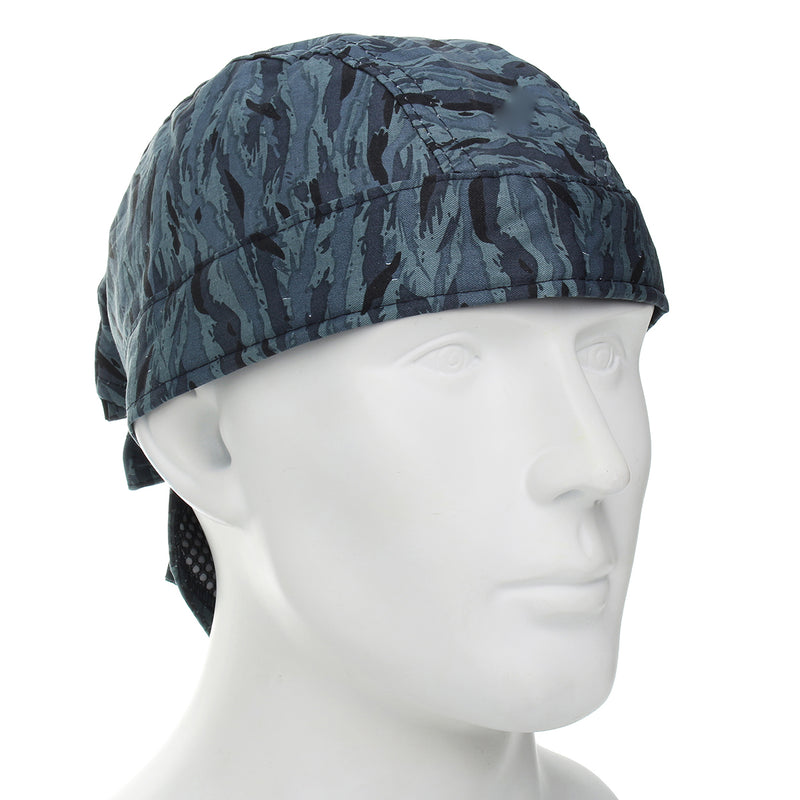 Universal Sweat Absorption Elastic Welding Hat Reversible Flame Resistant