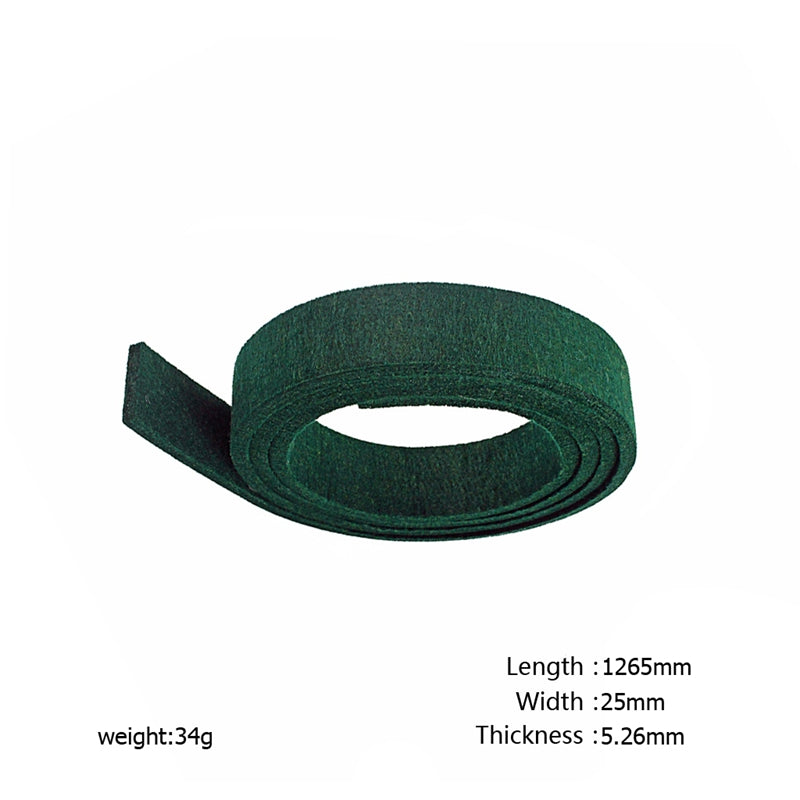 Green Piano Spring Rail Felt for Piano Repair Replacement Parts Piano Sprin