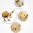 Robe Hooks Rotation Three Hooks Clothes Rack Hook for Bathroom Accessory