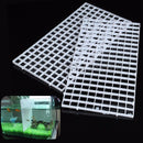 2951486mm Grid Divider Board Holder Net Tray Egg Crate Louvre Aquarium Fish Tank Isolation Filter