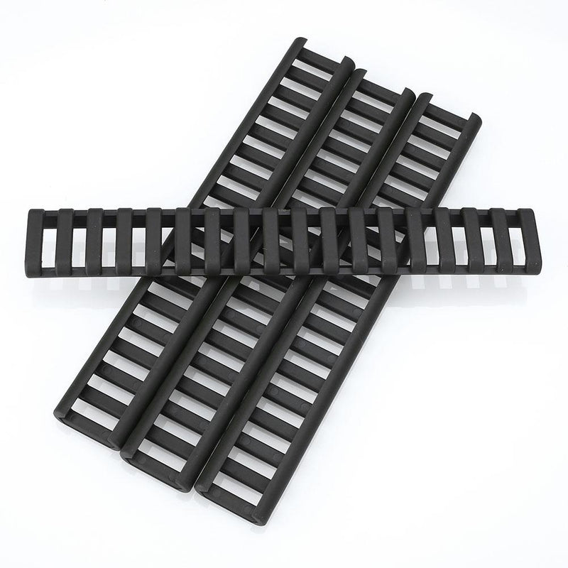 4pcs 18-Slot Picatinny Ladder Rail Panel Handguard Protector Resistant Cover