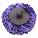 10Pcs/Set 2Inch 50MM Purple Diamonds Transfer Sand Disc Metal Grinding Diam J1E3