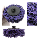 10Pcs/Set 2Inch 50MM Purple Diamonds Transfer Sand Disc Metal Grinding Diam J1E3