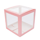 4Pcs DIY Transparent Balloon Box For Boy Girl Baby Shower Wedding Birthday Decorations