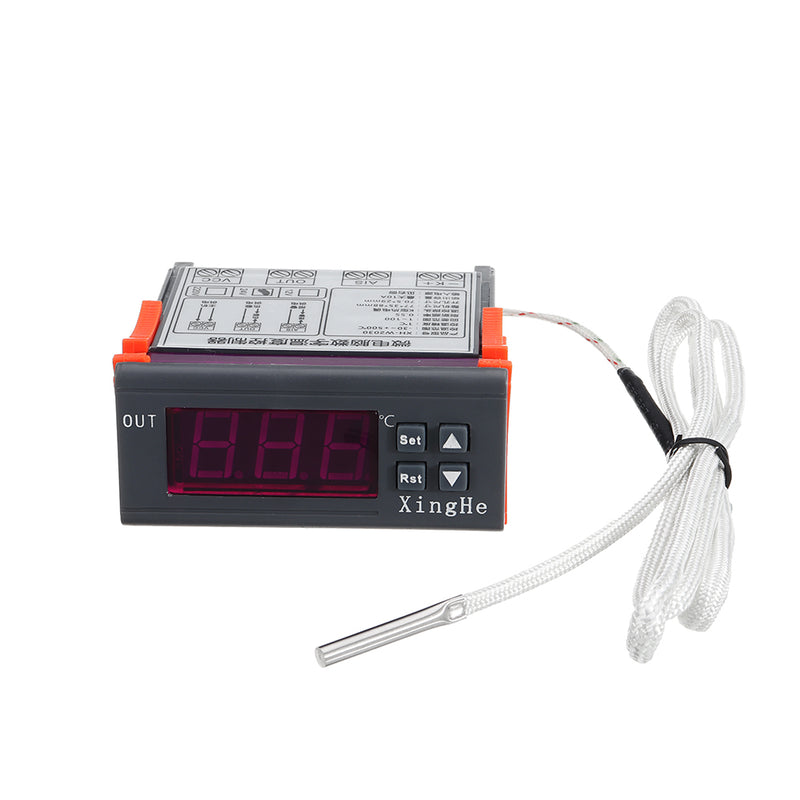 XH-W2030 Digital Thermostat Temperature Controller High Temperature Alarm K Input -30~999