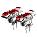 E9 2Pcs Metal Joystick Game Controller for PUBG Mobile Phone Smartphone for iOS Android Shooter Button Fire Triggers