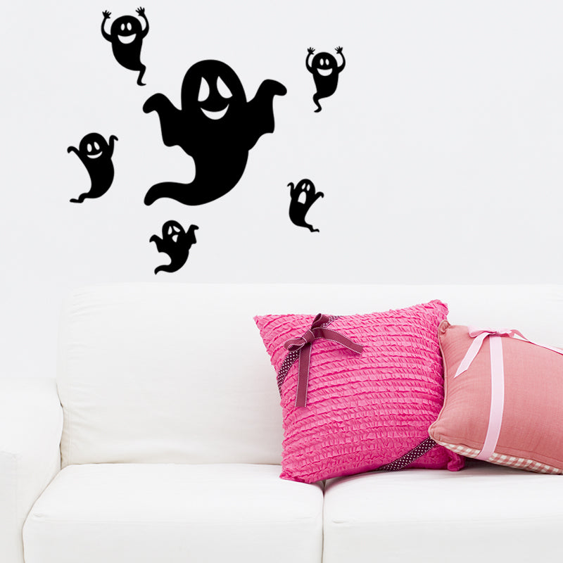 Miico FX3012 Halloween Sticker Creative Cartoon Sticker Removable Wall Sticker - Ghost