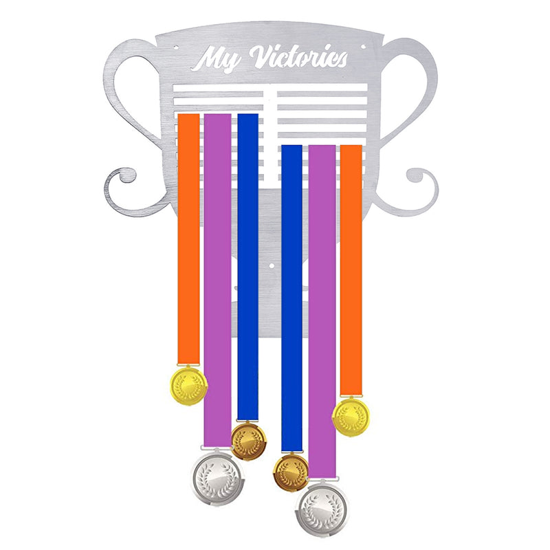 Trophy Medal Hanger Sport Metal Display Rack Wall Mounted Holder Home Decorations
