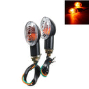 2pcs Turn Signal Indicators Motorcycle Light Amber Blinker
