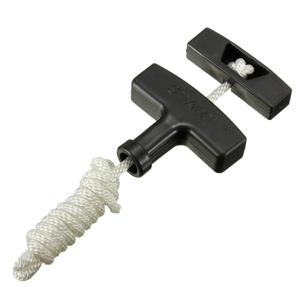 Chain Saw Strimmer Starter Recoil Pull Handle With Rope & Spare Cord