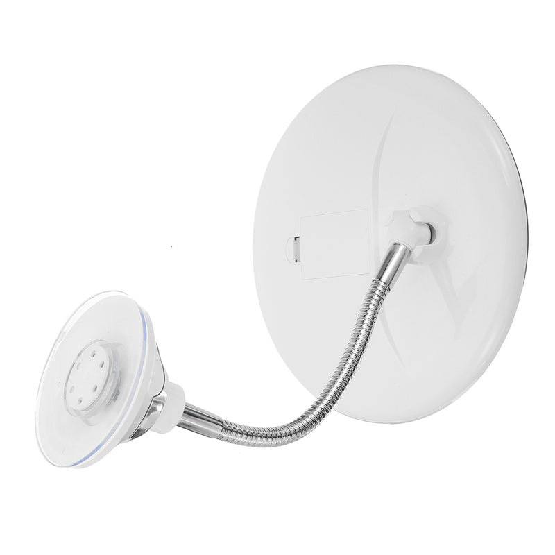 10X Magnifying Flexible LED Makeup Mirror Light 360 Rotary Super Suction Mirrors