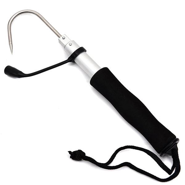 Stainless Sea Fishing Telescopic Retractable Fish Gaff  Tackle Spear Hook Fishing Gripper Tool