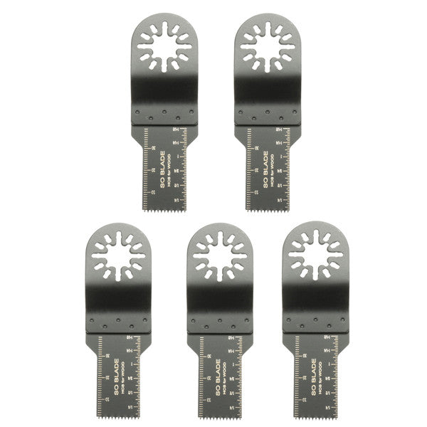 5pcs 20mm Multitool Saw Blades for Erbauer Makita Milwaukee High Carbon Steel Saw Blade Oscillating Tools