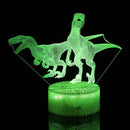 3D Illusion Night Light Touch Remote Control Gift Home Decor Sleeping Table Lamp