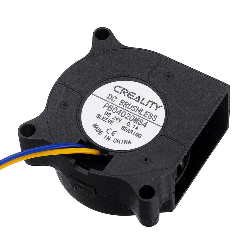 Creality 3D 40*40*20mm DC24V 0.1A 7600 RPM High Speed DC Brushless 4020 Blower Nozzle Cooling Fan For CR-10S PRO 3D Printer