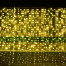 3M*1M/3M*2M USB Waterproof Sliver Wire LED String Light Curtain Tree Strip Fairy Christmas Holiday Party