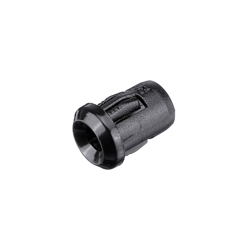 10pcs 3MM LED Holder Black Plastic Diode Lampshade Holder Clip Bezel Mount Light Case Cup Bezels Mounting Cases