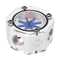 Aluminum Alloy 3 Way G1/4 Internal Thread Water Cooling Flow Meter