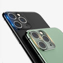 Bakeey 2 in 1 10D Tempered Glass + Metal Circle Ring Anti-scratch Phone Lens Protector for iPhone 11 Pro Max 6.5 inch